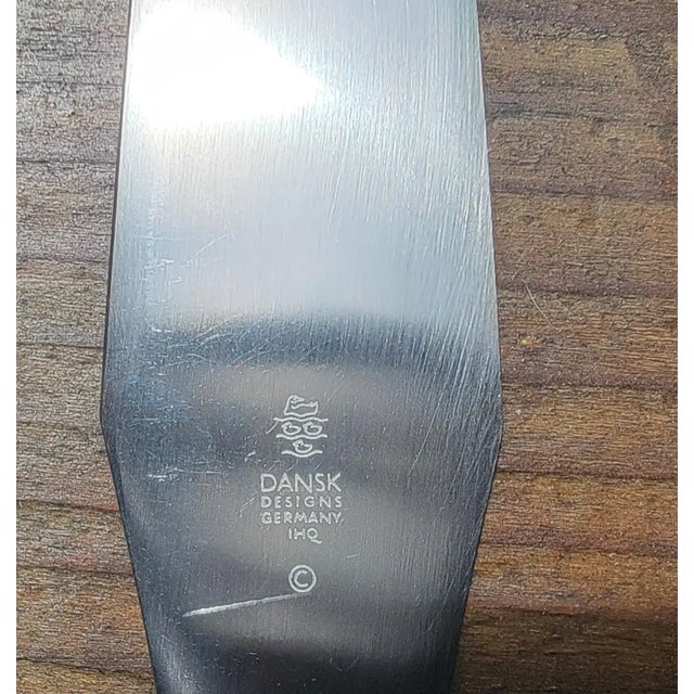 Odin Pattern Stainless Steel Flatware Set by Jens Quistgaard for Dansk, Germany For Sale - Image 10 of 11