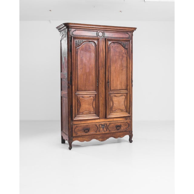 1780s French Provincial Armoire For Sale - Image 4 of 11