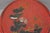 Mid 20th Century Vintage Chinoiserie Red Lacquer Plant Stand Garden Stool Drum Side Table (B) For Sale - Image 5 of 14