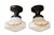 This is such a charming pair of lights. These would look great down a hallway, in a kitchen, bathroom or any room of the...