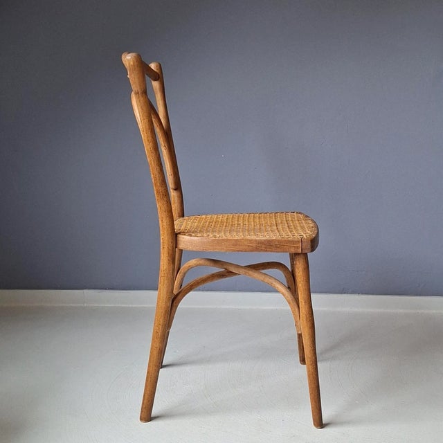 No. 114 Chairs from Thonet, 1900s, Set of 2 For Sale - Image 10 of 17