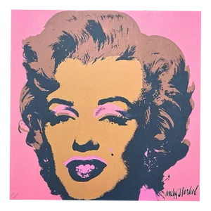 After Andy Warhol, Marilyn Monroe Deep Pink, 1980s, Print