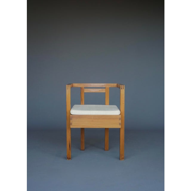 Dutch Architects Side Chair in Pine, 1960s For Sale - Image 13 of 13