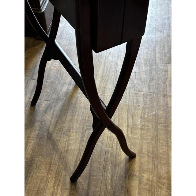 English Victorian Folding Campaign Desk with Fitted Interior For Sale - Image 11 of 18