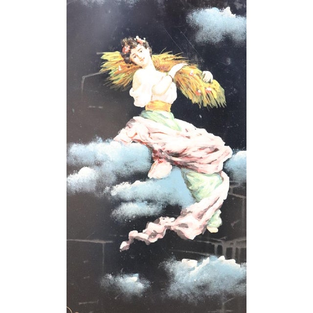 Iron Single Beds with Hand Painted Decorations, Set of 2 For Sale - Image 12 of 18