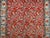 Vintage Qum Area Rug, Hand-Knotted Wool, Allover Paisley & Vine Pattern, 5x7, Red & Ivory For Sale - Image 14 of 18