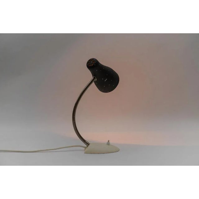 Metal Petite Mid-Century Modern Table Lamp, 1960s For Sale - Image 7 of 10