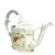 Add a vintage touch to your room decor with lovely ceramic watering can with hand-painted floral motifs. The hand-painted...