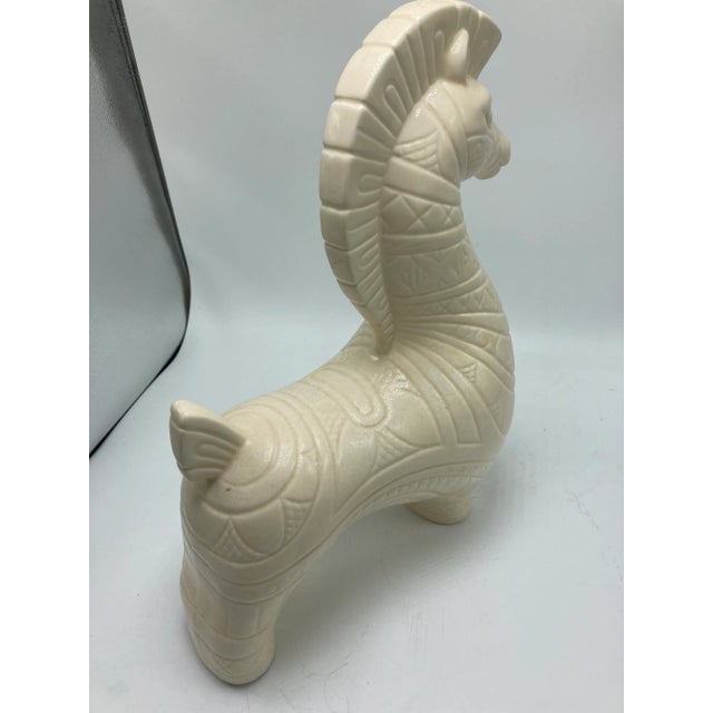 Vintage Italian Ceramic Horse For Sale - Image 9 of 13