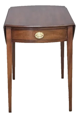 Kittinger Williamsburg Mahogany Pembroke Table Drop Leaf Table Wa 1006