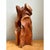 Mid 20th Century Vintage Abstract Carved Wood Sculpture For Sale - Image 5 of 12
