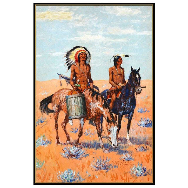 Message us to inquire about custom framing options! (Included for free with every purchase) The artwork here, "Iron Eye...