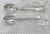French Vintage Christofle Albi Silver-Plated Serving Spoons, Sealed, Set of 2 For Sale - Image 3 of 11