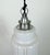 Industrial Vintage Glass Ceiling Light, 1970s For Sale - Image 3 of 15