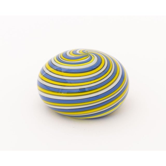 Collection of Six French, Scottish, and Murano Glass Paperweights For Sale - Image 12 of 13