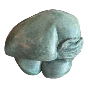 Postmodern Signed Biomorphic Cubist Sculpture Large