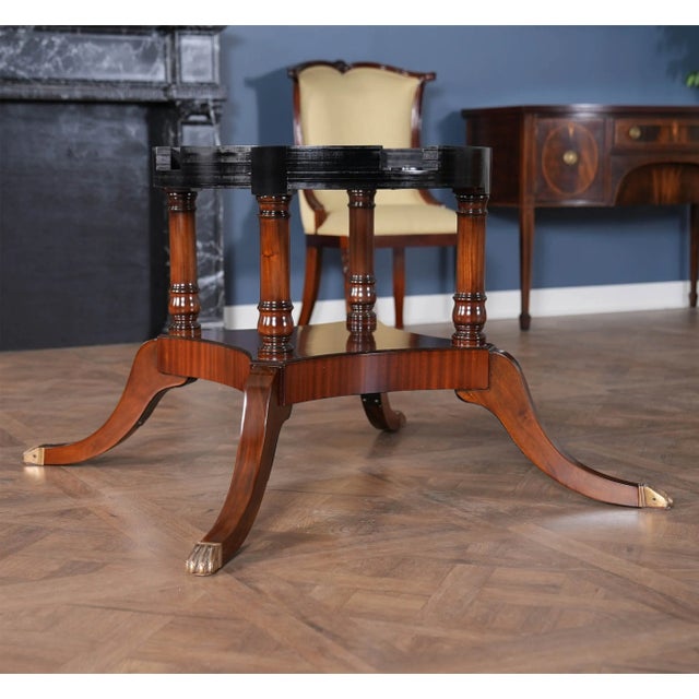 Niagara Furniture Traditional Mahogany Dining Table For Sale - Image 11 of 13