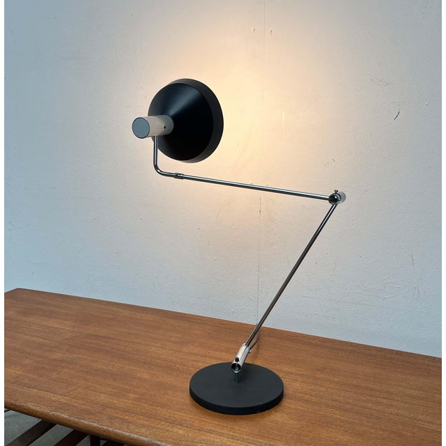 Mid-Century Modern Swiss Type 60 Minimalist Table Lamp by Rosemarie and Rico Baltensweiler for Baltensweiler, 1960s For Sale - Image 15 of 18