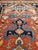 Antique Farahan Sarouk Rug, Handmade Oriental Rug, Rusty Red Navy Blue Very Fine For Sale - Image 12 of 18