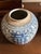 Chinese Blue and White Porcelain Pair of Ginger Jars With Double Happiness Symbols, Having Their Original Domed Lid For Sale - Image 11 of 12