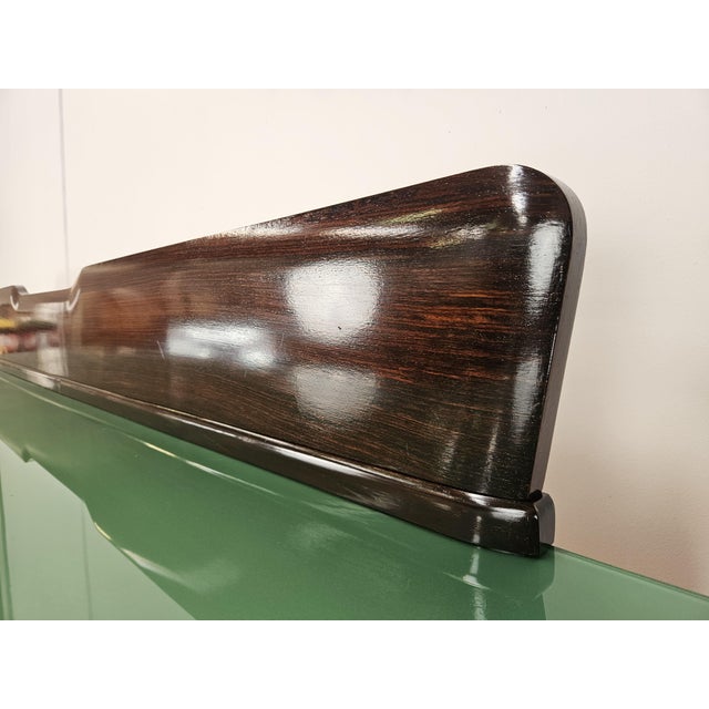 Mahogany Sideboard with Glass Top, 1960 For Sale - Image 13 of 18