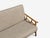Ficks Reed, Three Seater Sofa, Bamboo, Cane, Beige Tweed, Usa, 1950s For Sale - Image 4 of 15