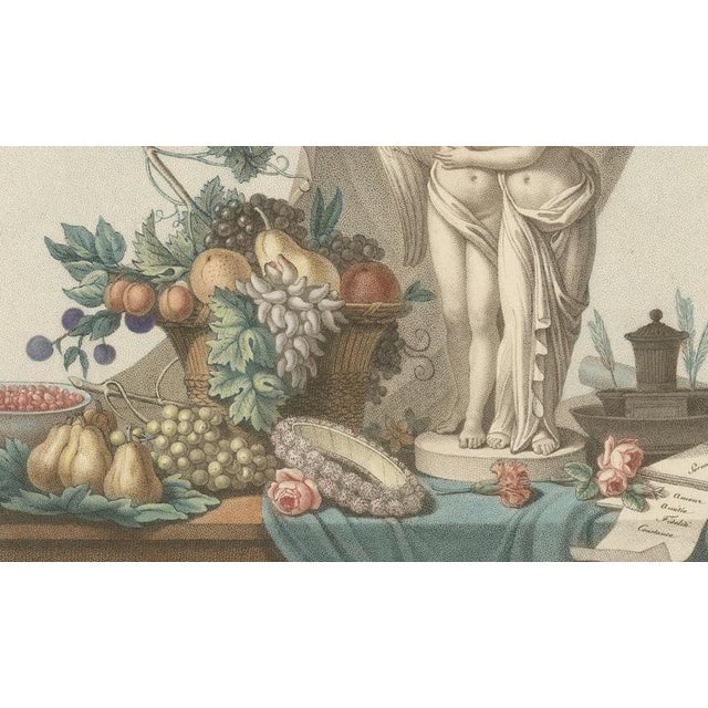 Alexandre Chaponnier, Nude The Secrets of Love, 1800s, Engraving For Sale - Image 6 of 11