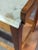 Handcrafted by Seller;: Solid Cherry Pastry Table Featuring Vintage Marble Top for Baker, Chef or Serious Cook's Personal Kichen For Sale In San Francisco - Image 6 of 7