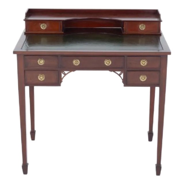 Georgian Revival Bonheur du Jour Desk in Mahogany, 1920s For Sale