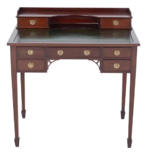 Georgian Revival Bonheur du Jour Desk in Mahogany, 1920s