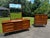Mid-Century Modern Mid Century United Long Dresser and Tall Boy For Sale - Image 3 of 12
