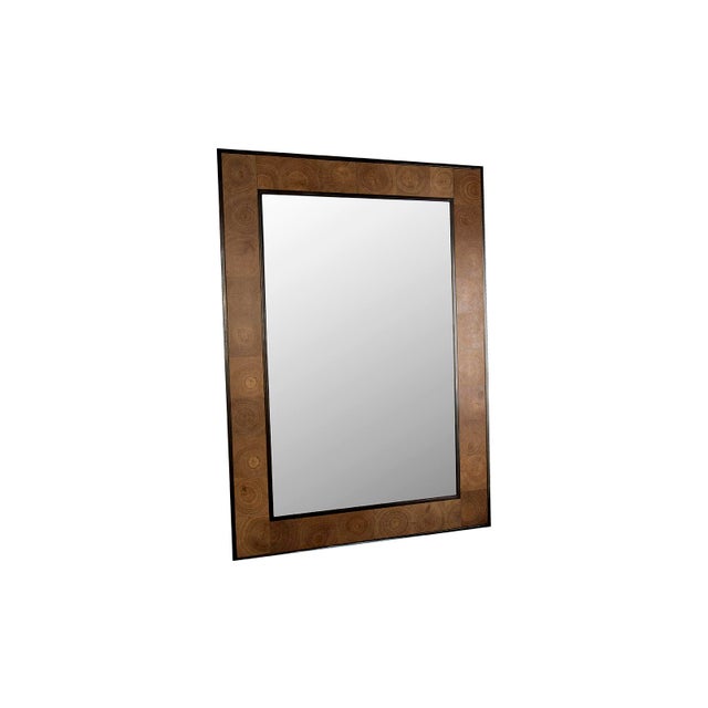 Modern Modern Celestine Oak Mirror For Sale - Image 3 of 7