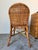Brown Vintage Coastal Bielecky Brothers-Style Wrapped Rattan Desk With Chair For Sale - Image 8 of 12