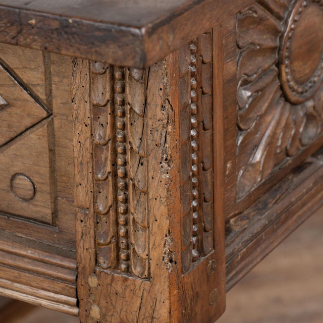 18th Century Console Table With Two Carved Drawers, Portugal​​​​​​​ For Sale - Image 10 of 18
