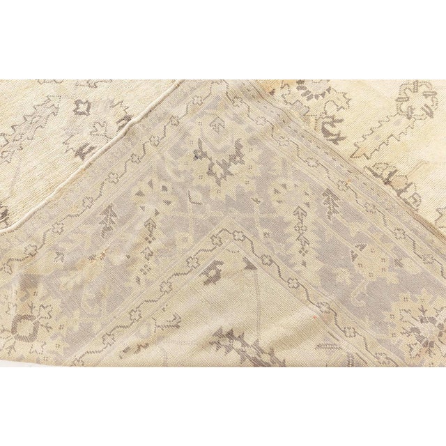 1920s Turkish Oushak Rug For Sale In New York - Image 6 of 8