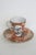 Tame and Nakamura Japan 2pc Set Chocolate Cup and Saucer Pair Hand Painted For Sale In Miami - Image 6 of 11