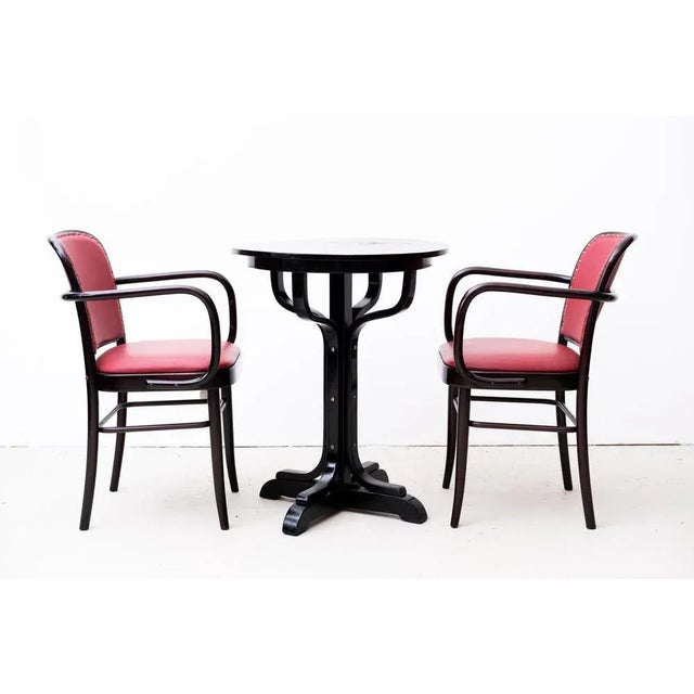 Small Art Nouveau Model 8024 Side Table by Otto Wagner for Thonet, 1905 For Sale - Image 3 of 10