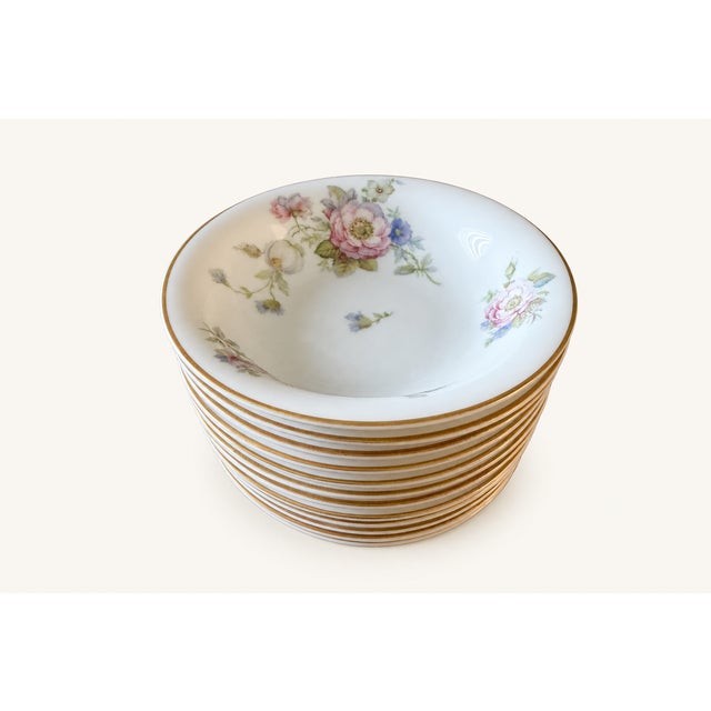 Traditional 96-Pc Rosenthal Continental Classic Rose 2554-61 China Set Service for 12 For Sale - Image 3 of 17