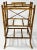 Antique Scorched Bamboo Magazine Rack For Sale - Image 9 of 11