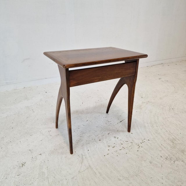Italian Wooden Side Table, 1930s For Sale - Image 13 of 14