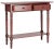 The console, in red finish, evokes Craftsman style with it's clean lines and practical storage. Crafted from pine with two...
