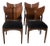 Mid Century Style Solid Walnut Butterfly Dining Chairs - Set of 4 For Sale