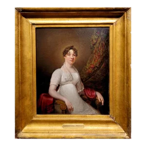 Portrait of a Catherine Elwell Reynolds -18th Century English Oil Painting