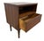 Brown Mid-Century Modern Walnut Nightstands - Set of 2 For Sale - Image 8 of 8