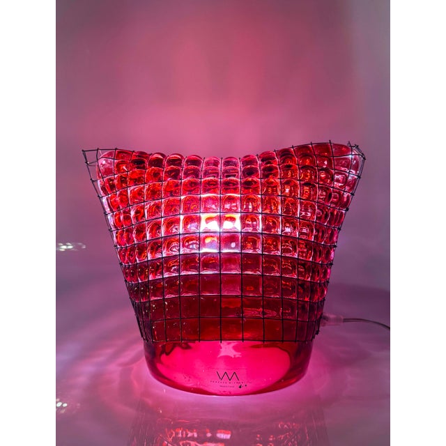 Tower Constrained Glass Lamp by Vanessa Mitrani, 2014 For Sale - Image 4 of 6