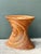 Vintage Pencil Reed Sunburst Dining Table Pedestal For Sale - Image 4 of 13