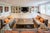 Contemporary Attributed Billy Baldwin Pattern Accent Chairs (4) For Sale - Image 3 of 10