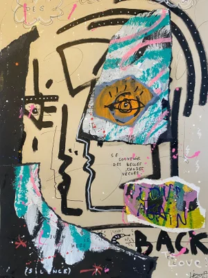 Jazzu, Always Ideas, 2025, Mixed Media on Paper
