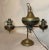 Large Antique 19th Century Electrified Two Arm Brass Oil Student Adjustable Lamp For Sale - Image 12 of 13
