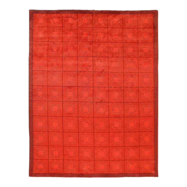 2020s Beige Fine Tibetan Rug For Sale